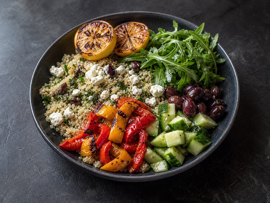 Roasted Vegetable Couscous Bowl
